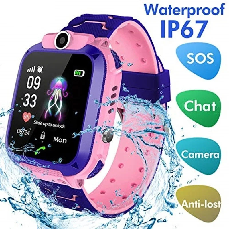 Smartwatch Watches For Kids - Jam tangan pintar anak, 2G panggilan