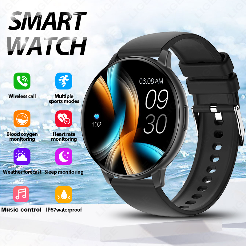 Watches Ladies Smartwatch - LIGE Jam Tangan Pintar Fashion Baru
