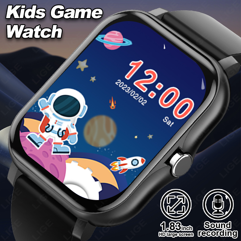 Smartwatch Digital Watches For Kid Girl - LIGE 2025 Audiobook Jam Tangan Pintar
