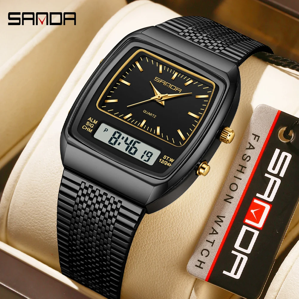 Timex Watches Smartwatch - Jam Tangan SANDA Pria Tahan Air
