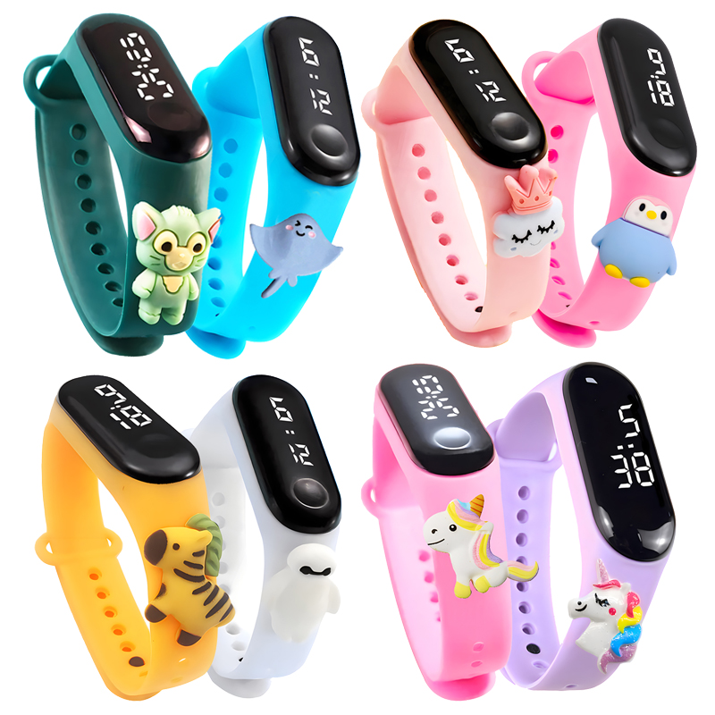Smartwatch Digital Watches For Kid Girl - Jam Tangan Sport Anak Mewah Tahan