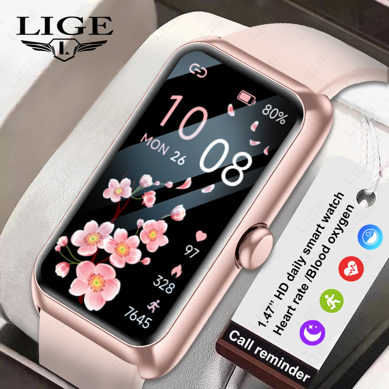 Watches Ladies Smartwatch - LIGE Jam Tangan Pintar Wanita Model