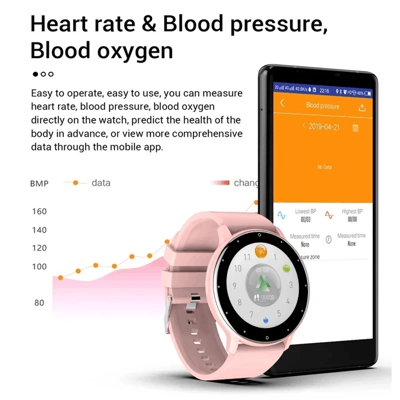 LIGE Jam Tangan Pintar Wanita, - Watches Ladies Smartwatch ulasan dan harga