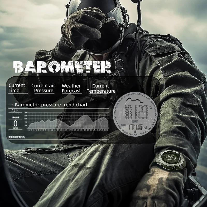 NORTH EDGE VERTICO, Altimeter, - Altimeter Compass Watch ulasan dan harga