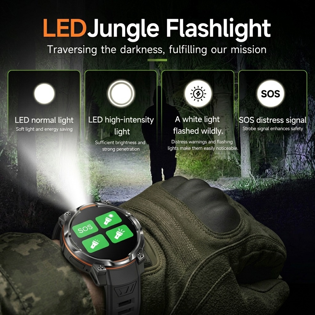 Jam Tangan Pintar Militer VWAR - Watch Vs Smartwatch ulasan dan harga
