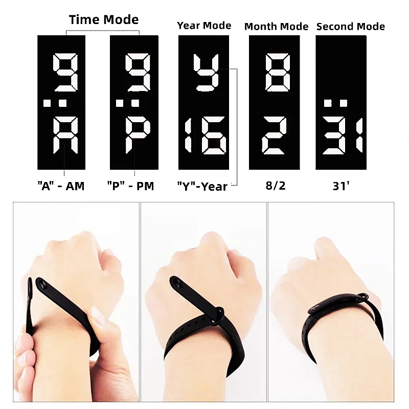 Jam Tangan Digital LED Sentuh  - Smartwatch Digital Watches For Kid Girl ulasan dan harga
