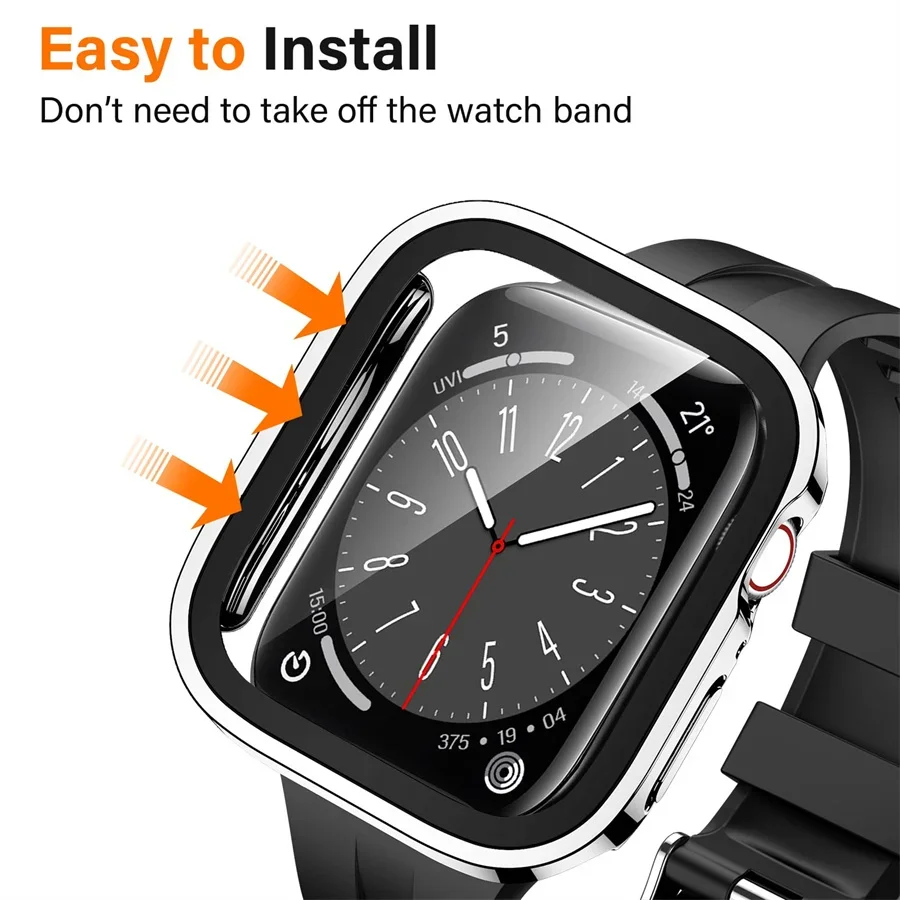 Kaca + penutup untuk casing Ap - Smartwatch Watches Price ulasan dan harga