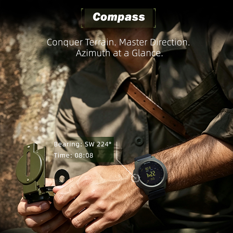 NORTH EDGE APACHE-CF Jam Tanga - Altimeter Compass Watch ulasan dan harga