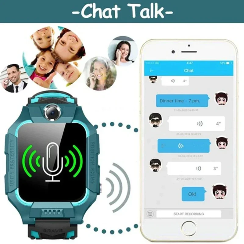 XIAOMI Jam Tangan Pintar Anak  - Smartwatch Watches For Kids With Gps ulasan dan harga