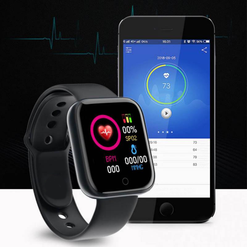 Jam Tangan Pintar Pria Layar W - Smartwatch Watches Price ulasan dan harga