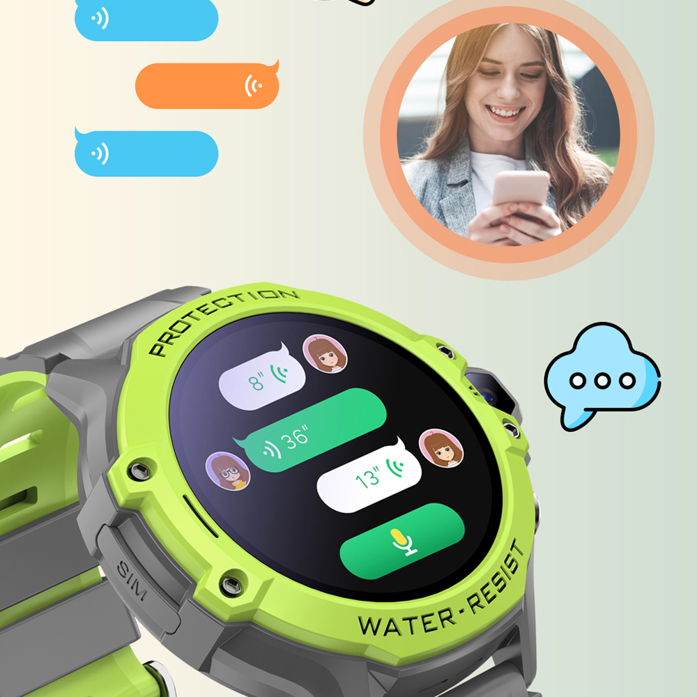 Jam Tangan Anak VALDUS VK55 SO - Smartwatch Watches For Kids With Gps ulasan dan harga