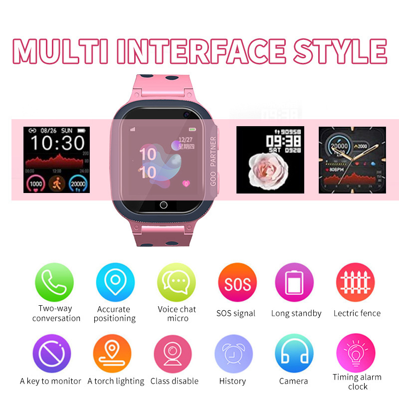 Jam Tangan Pintar Anak Jam Tan - Smartwatch Digital Watches For Kid Girl ulasan dan harga