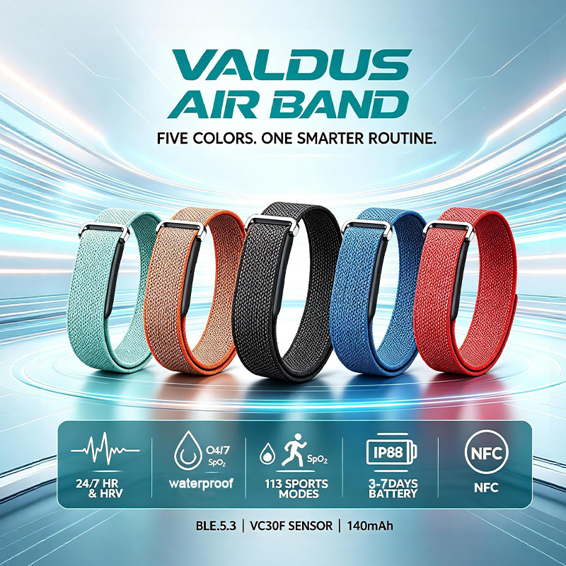 Gelang Pintar VALDUS Air Band  - Smartwatch Watches For Girls ulasan dan harga