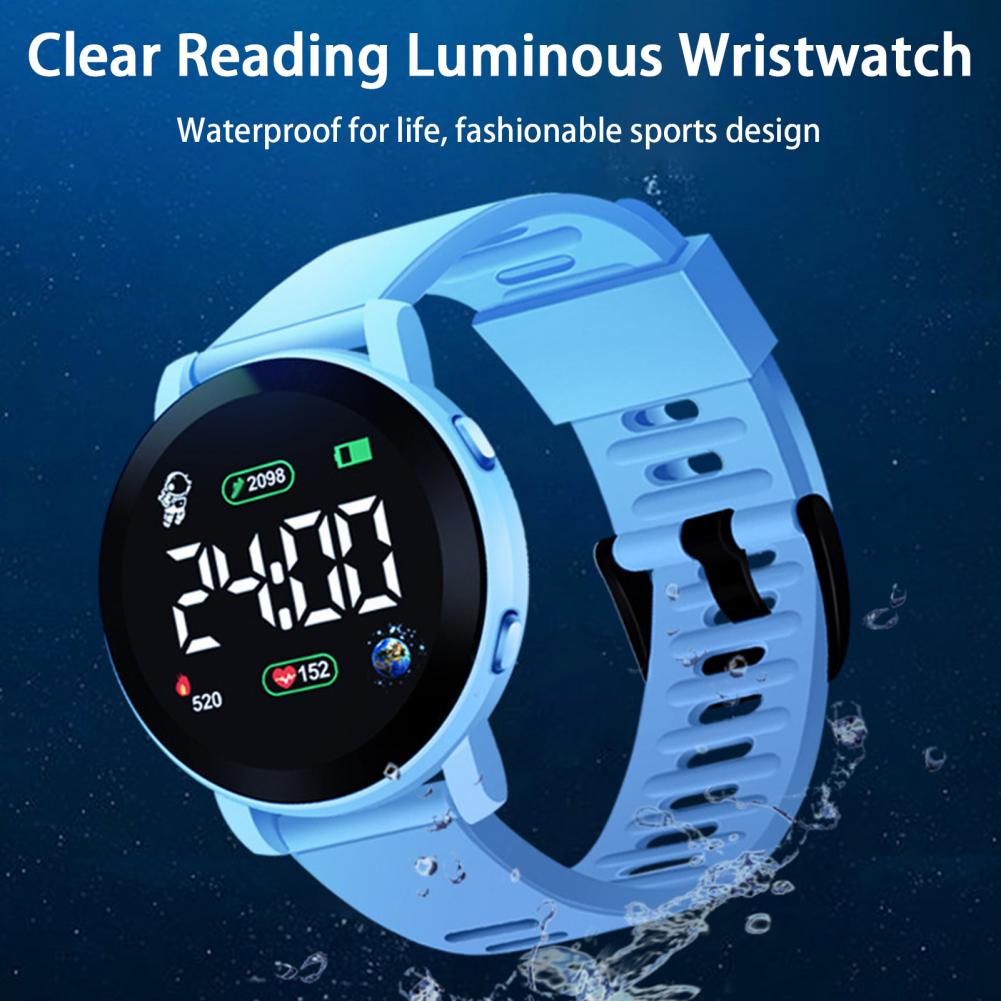 Jam Tangan Digital LED Anak-an - Smartwatch Digital Watches For Kid Girl ulasan dan harga