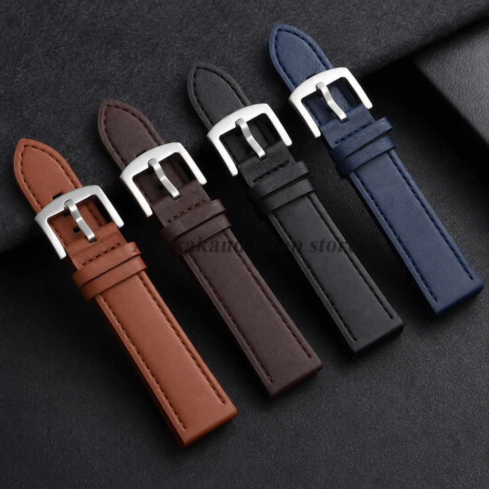 Tali Jam Tangan Kulit Jahit, G - Watches Rolex Smartwatch ulasan dan harga