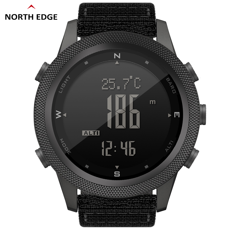 NORTH EDGE APACHE-46 jam tanga - Altimeter Compass Watch ulasan dan harga