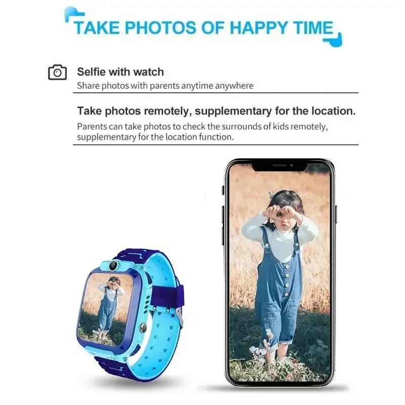 Jam Tangan Pintar Lenovo Terba - Smartwatch Watches For Kids With Gps ulasan dan harga