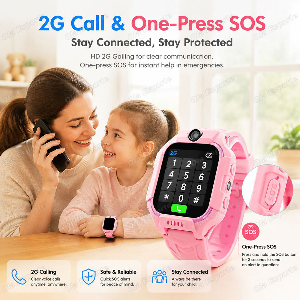 Jam Tangan Pintar GPS Anak 5G  - Smartwatch Watches For Kids With Gps ulasan dan harga