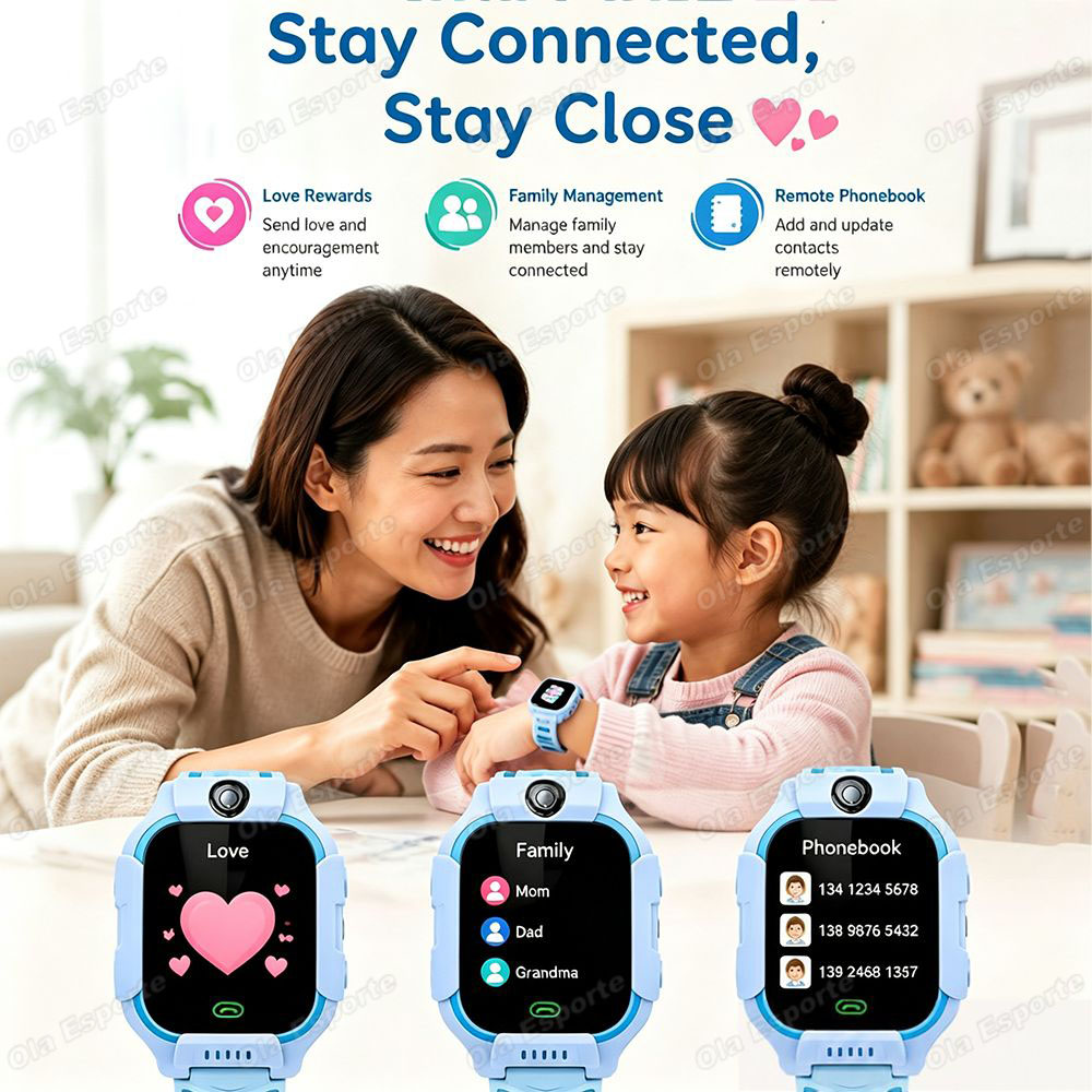 Jam Tangan Pintar GPS Anak 5G  - Smartwatch Watches For Kids With Gps ulasan dan harga