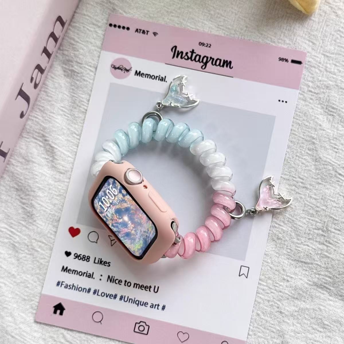 Tali untuk Apple Watch Bands U - Smartwatch Watches For Girls ulasan dan harga