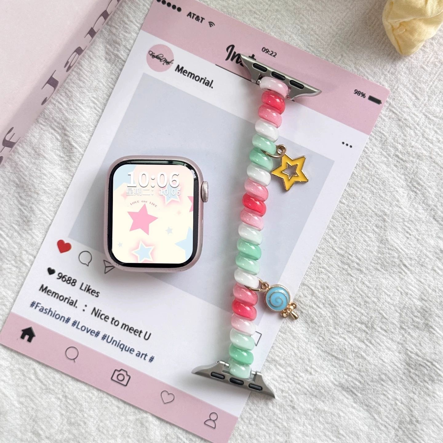 Tali untuk Apple Watch Bands U - Smartwatch Watches For Girls ulasan dan harga