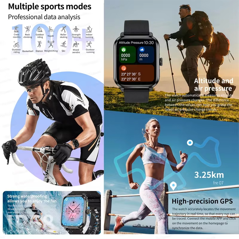 Jam Tangan Pintar Olahraga Keb - Smartwatch Watches For Women With Gps ulasan dan harga