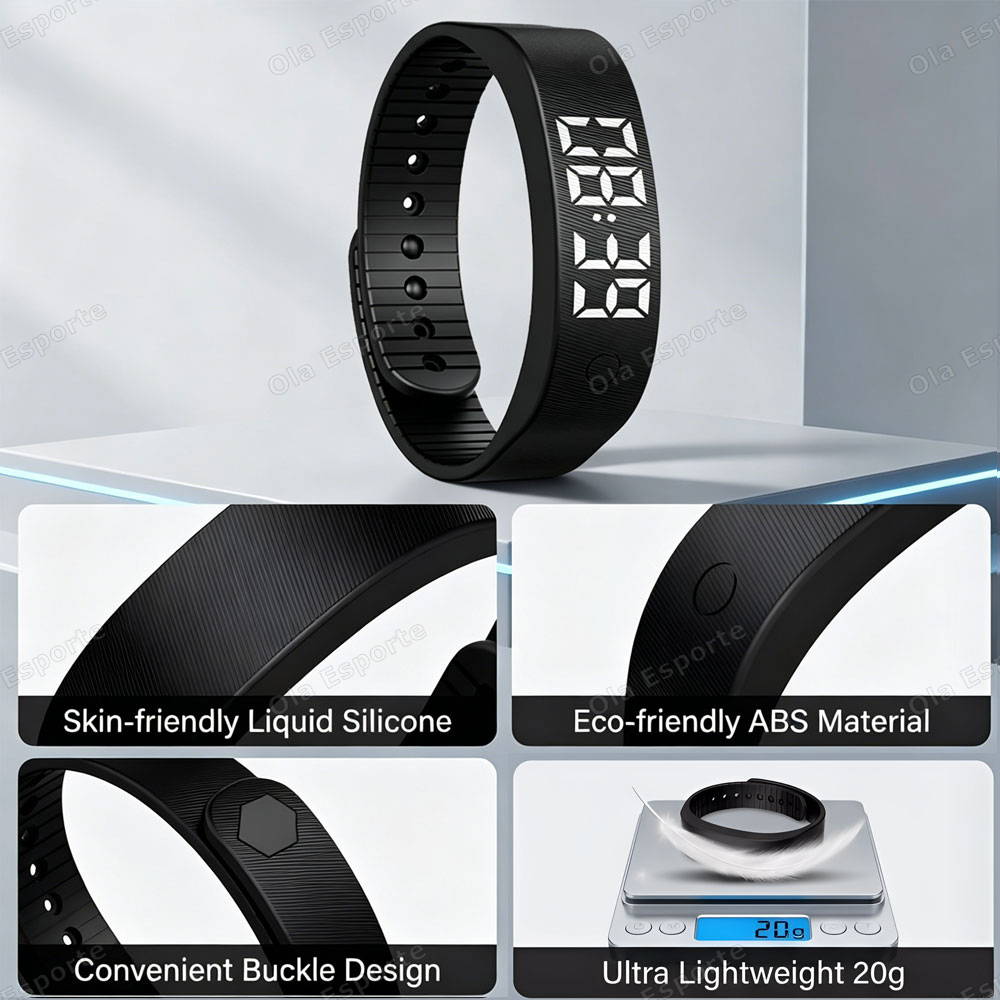 Jam Alarm Getar untuk Tidur Ny - Smartwatch Watches Price ulasan dan harga