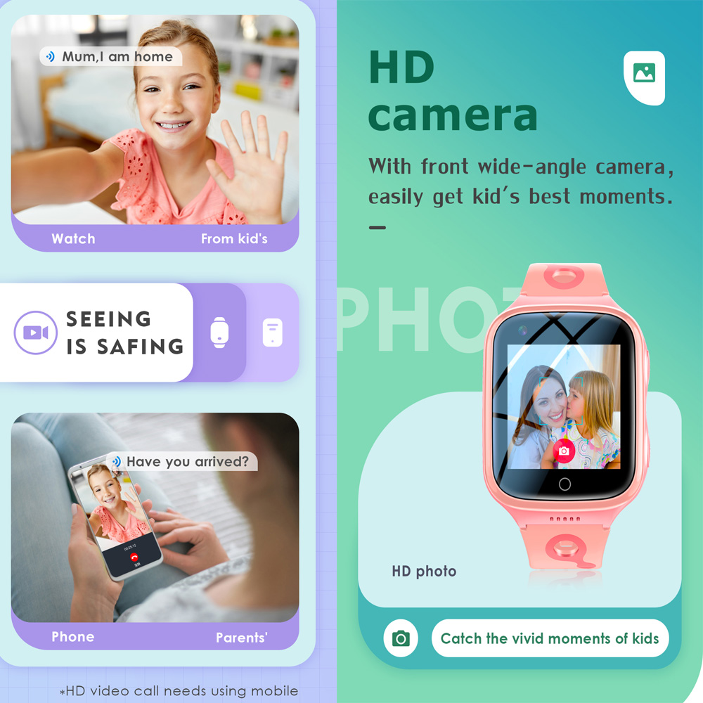 Jam Tangan Pintar 4G untuk Ana - Smartwatch Watches For Kids With Gps ulasan dan harga
