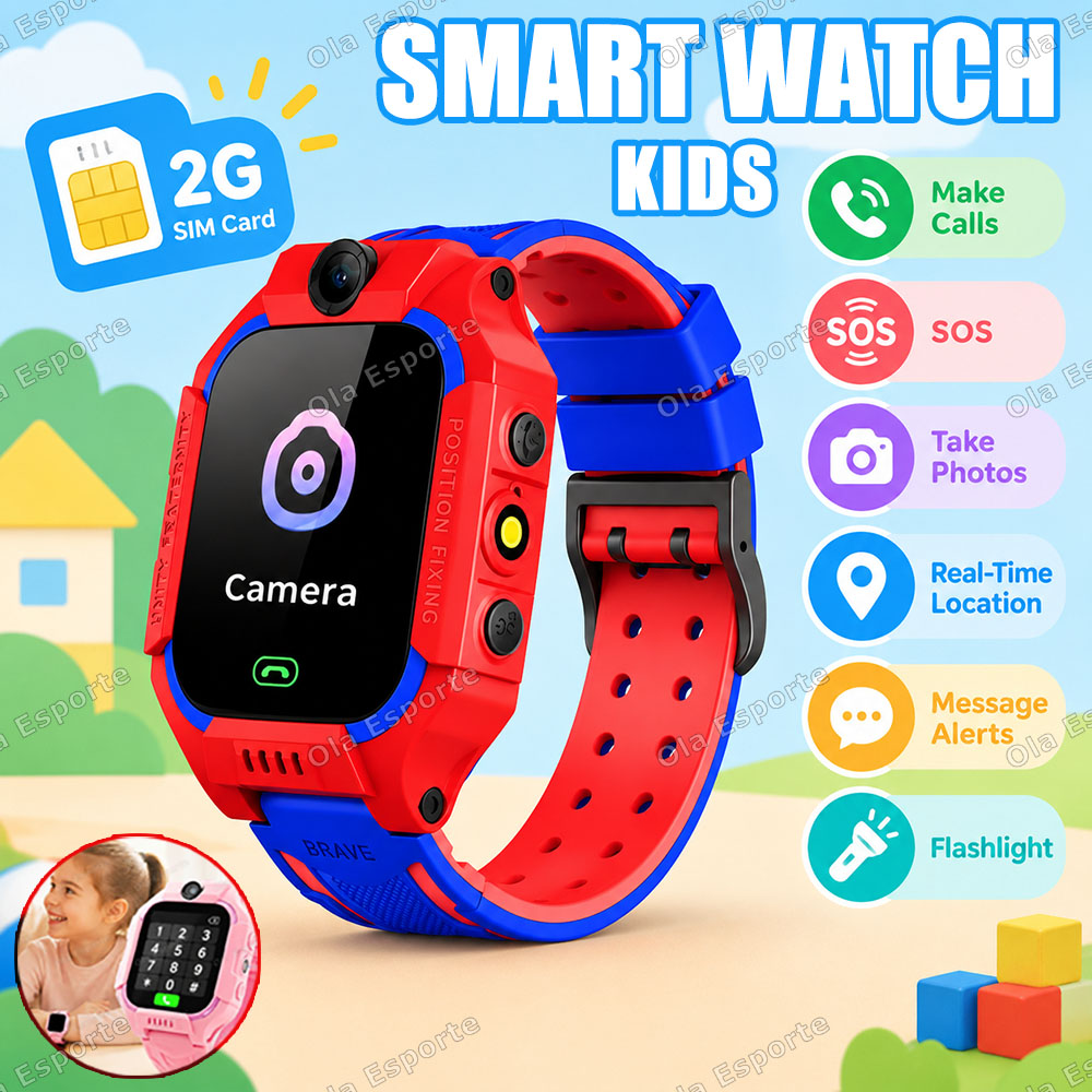 2027 Jam Tangan Pintar Anak 2G - Smartwatch Watches For Kids With Gps ulasan dan harga