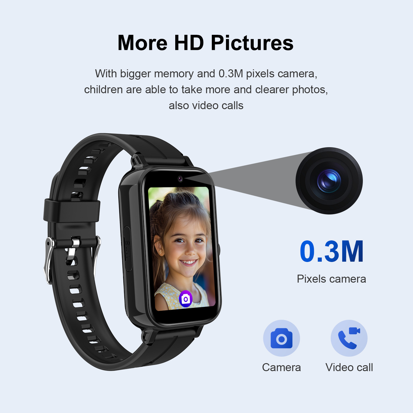 Jam Tangan Pintar Anak dengan  - Smartwatch Watches For Kids With Gps ulasan dan harga