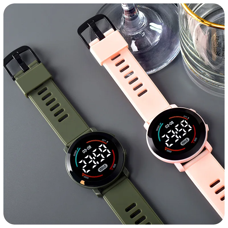 Jam Tangan LED Fashion Olahrag - Smartwatch Digital Watches For Kid Girl ulasan dan harga