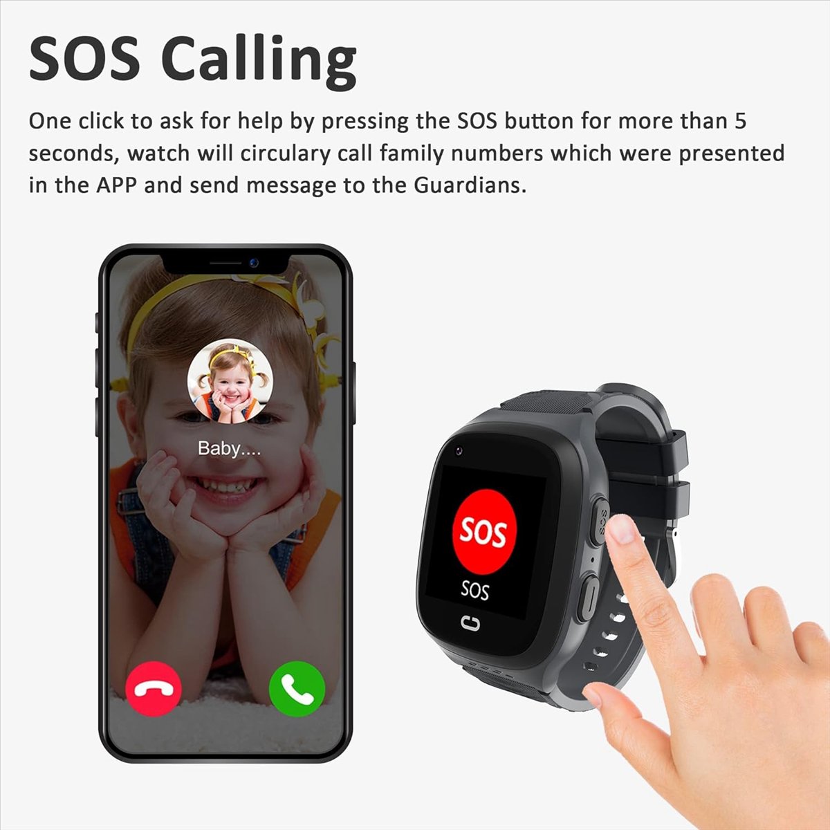 Jam Tangan Pintar Anak 4G deng - Smartwatch Watches For Kids With Gps ulasan dan harga