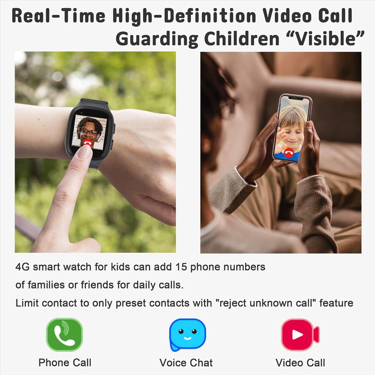 Jam Tangan Pintar Anak 4G deng - Smartwatch Watches For Kids With Gps ulasan dan harga