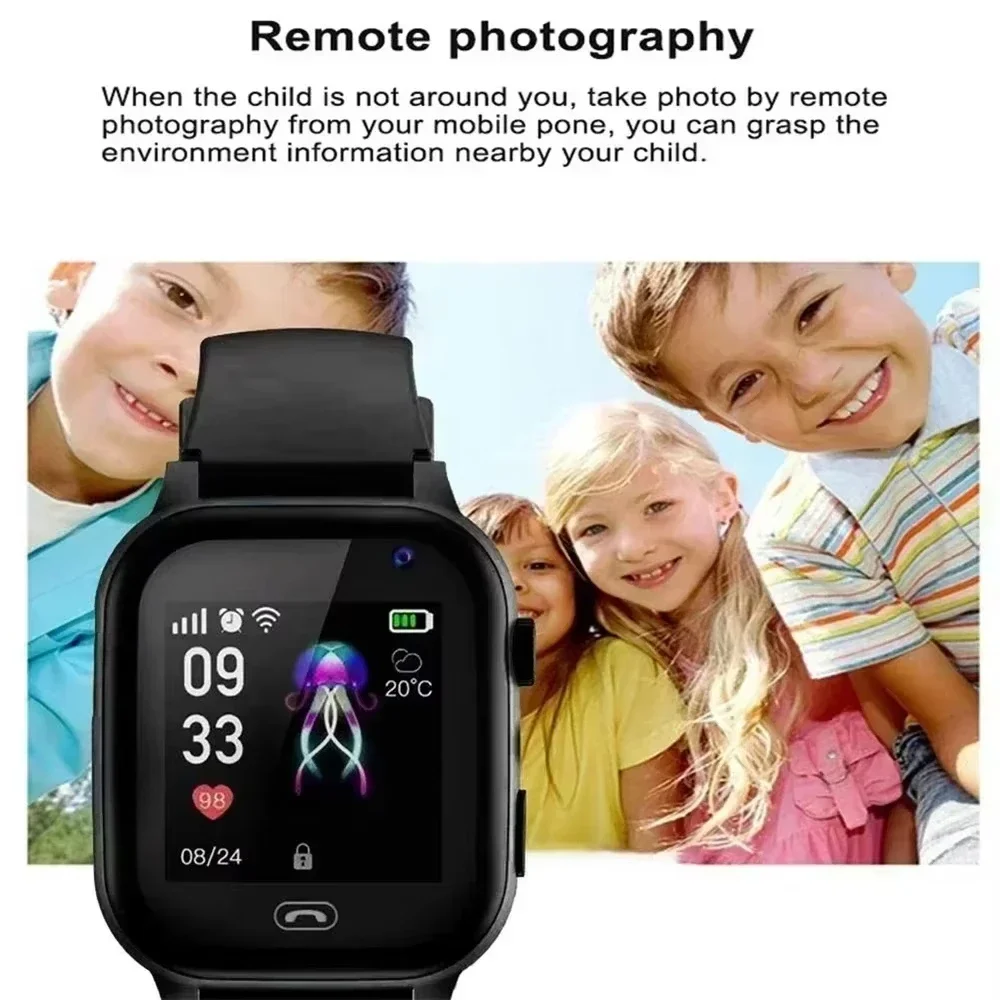 Jam Tangan Pintar Anak Lenovo  - Smartwatch Watches For Kids With Gps ulasan dan harga