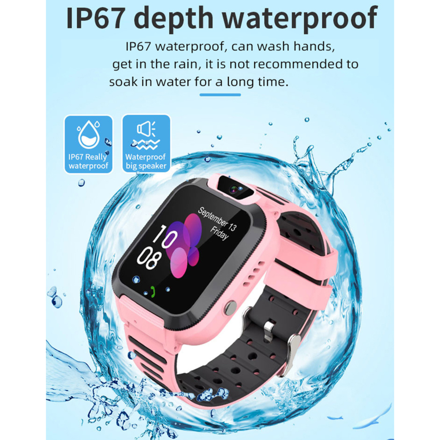 Jam tangan pintar anak jam tan - Smartwatch Digital Watches For Kid Girl ulasan dan harga