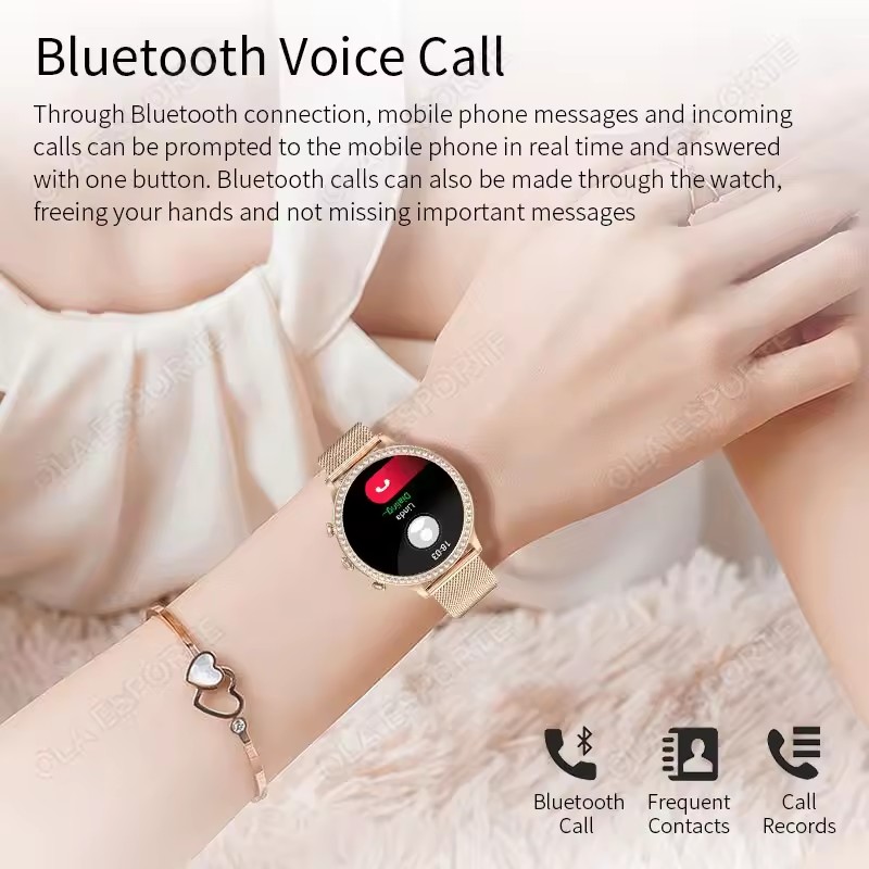 Jam Tangan Pintar Wanita yang  - Watches Ladies Smartwatch ulasan dan harga